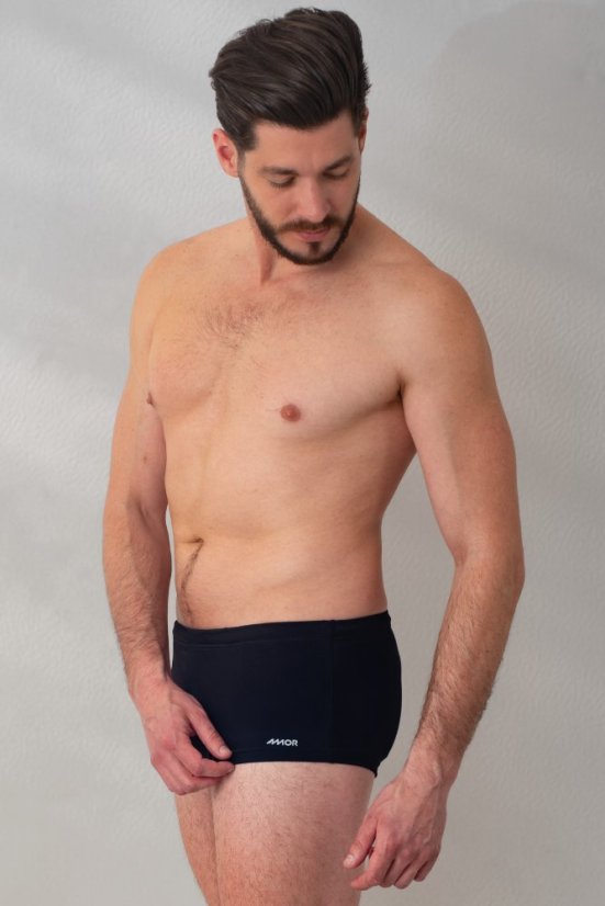 Pánske plavky UNI X-Short - Veľkosť: XXL, Farba: Čierna