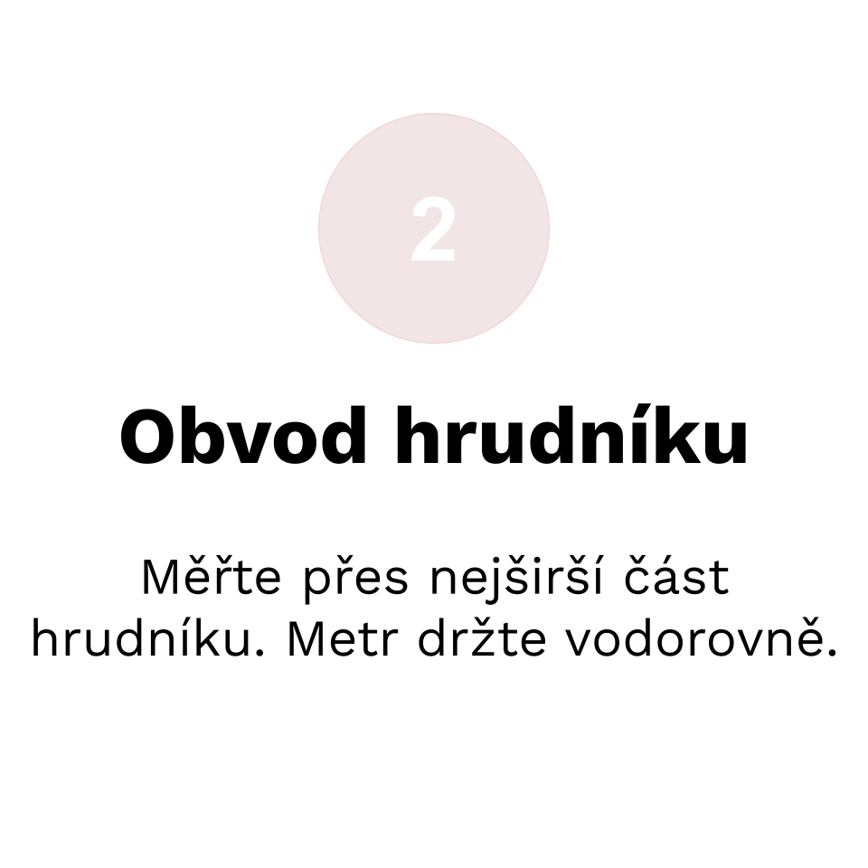 Obvod hrudníku – pokyny k měření