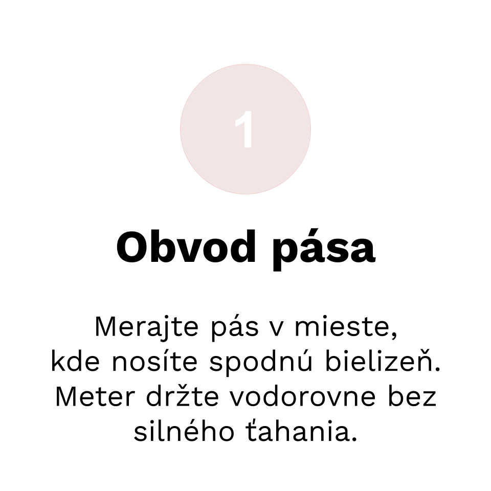 Obvod pása – pokyny na meranie pánskej bielizne